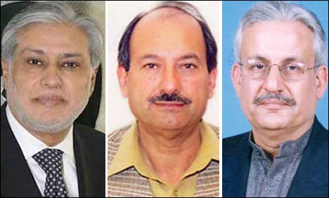 سینیٹر رضا ربانی، زاہد خان اور اسحاق ڈار کو دھمکی آمیز خطوط