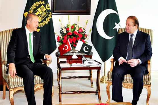 Turkish PM,Nawaz Sharif