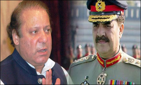 Nawaz Sharif, Army Chief