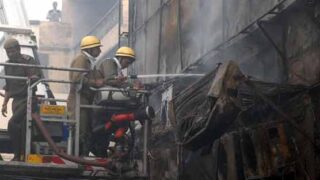 New Delhi Market Fire