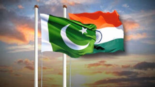 Pakistan, India Flag