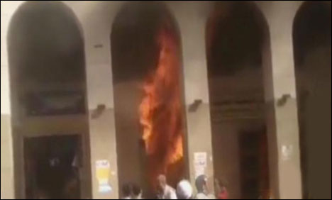 Fire In Hotel