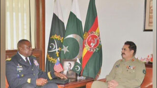 General Raheel Sharif, James Austin