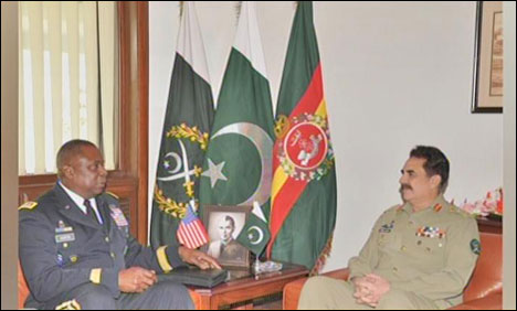 General Raheel Sharif, James Austin