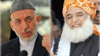 Hamid Karzai, Fazl ur Rehman