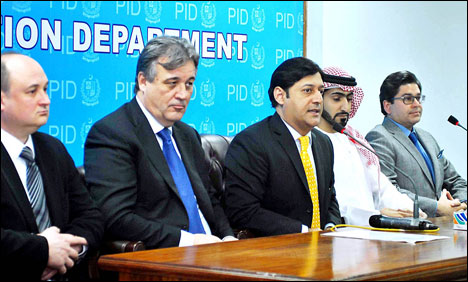 امارات کی کمپنی کول پاور پراجیکٹ میں سرمایہ کاری کریگی، جاوید ملک