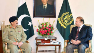 Nawaz Sharif, General Raheel
