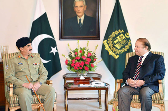 Nawaz Sharif, General Raheel