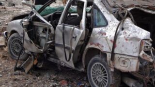 Rocket Attack On Vehicle