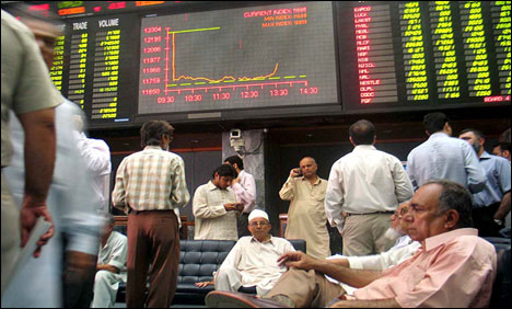 کراچی اسٹاک ایکسچینج میں شدید مندی