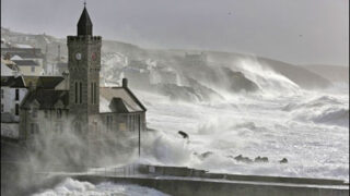 Strom On Beach