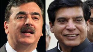 Yousuf Raza Gilani, Pervez Ashraf