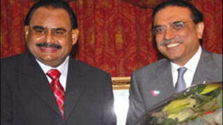 Asif Ali Zardari, Altaf Hussain