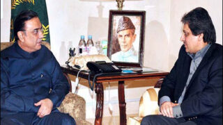 Asif Ali Zardari, Ishrat Ul Ebad Khan