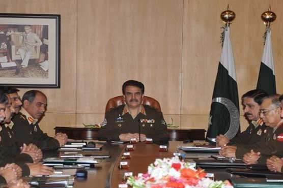 Corps Commander Conference