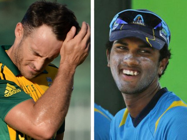 ٹی ٹوئنٹی ورلڈ کپ؛ جنوبی افریقا اور سری لنکا کے کپتانوں پر ایک ایک میچ کی پابندی