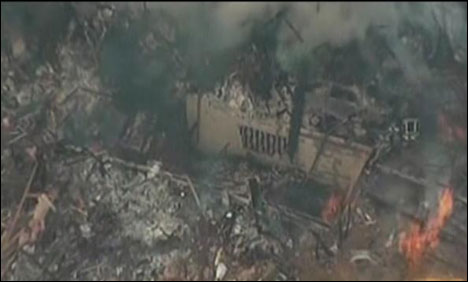 نیو جرسی میں گیس لائن پھٹنے سے دھماکا، 1 شخص ہلاک، 7 زخمی