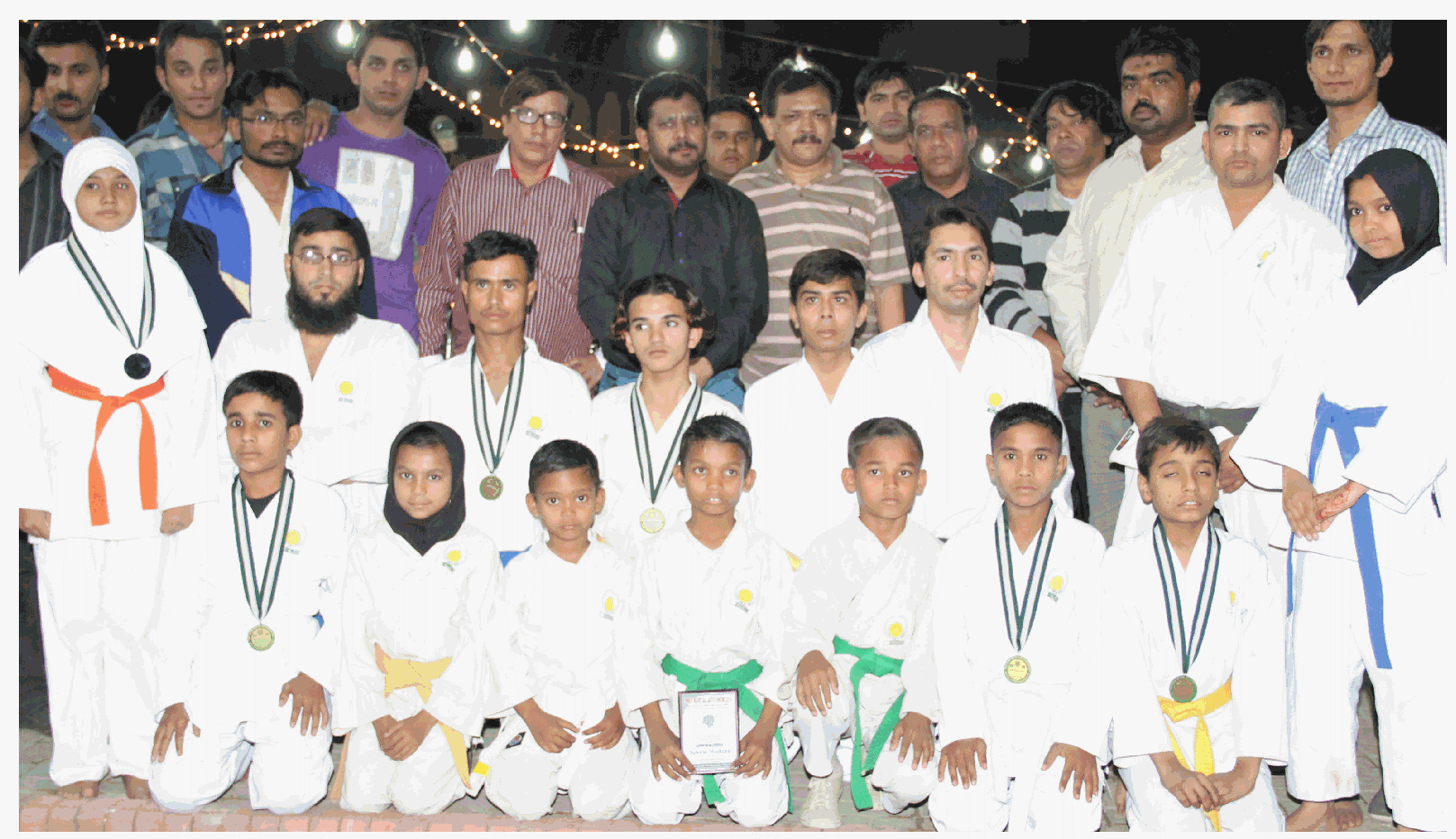 کراچی :محمد ضیاء قادری اور میونسپل کمشنر بلدیہ کورنگی طلعت محمود کی  فیسٹیول میں شرکت