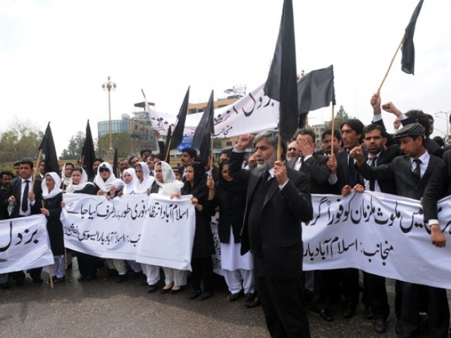 Lawyers Protest