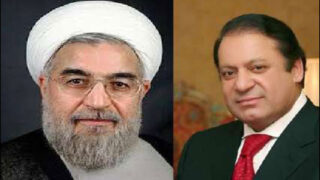 Nawaz Sharif ,Hassan Rohani