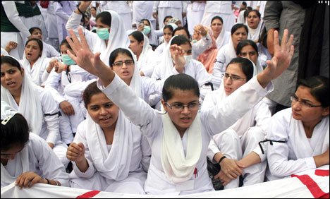 Nurses Protest