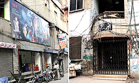 فلم اداروں کے دفاتر پر تالے، فلمی منڈی رائل پارک پریس مارکیٹ میں تبدیل