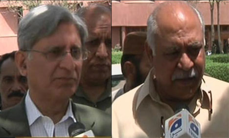 پیمرا دباوٴمیں نہ آئے، جیوپرپابندی لگی توسارامیڈیا گھٹ جائے گا، اعتزاز احسن