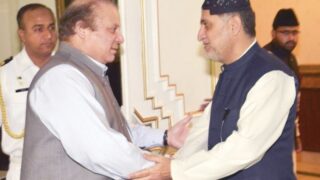 Akhtar Mengal, Nawaz Sharif