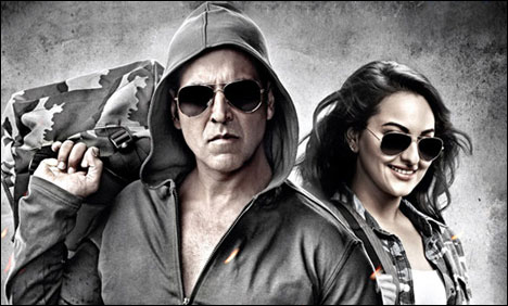 اکشے اور سوناکشی کی ایکشن تھرلر فلم  ’ہالیڈے‘ کے پہلے گانے کی ویڈیو ریلیز