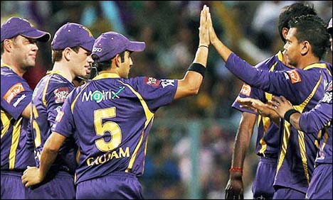 آئی پی ایل  سیون  میں آج  بنگلور  رائل  چلینجرز  اور  کولکتہ  نائٹ  رائڈرز مد  مقابل