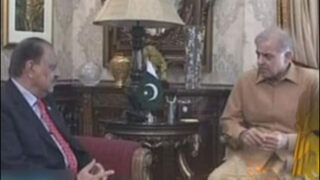 Mamnoon Hussain, Shahbaz Sharif