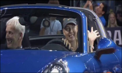 ماریا شراپوا نے جرمنی میں ہونے والا ٹینس گراں پری جیت لیا