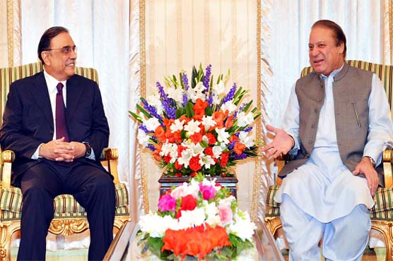 نواز شریف، زرداری ملاقات، مشرف کے ٹرائل سمیت تمام اہم امور پر بات