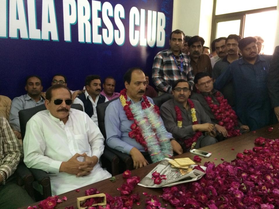 پریس کلب گوجرانوالہ کے انتخابات میں تمام عہدے داران بلا مقابلہ کامیاب ہو گئے