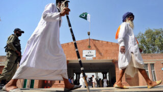 Sikh pilgrims