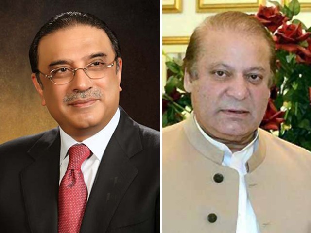سابق صدر زرداری اور وزیراعظم نواز شریف کی ملاقات آج ہوگی