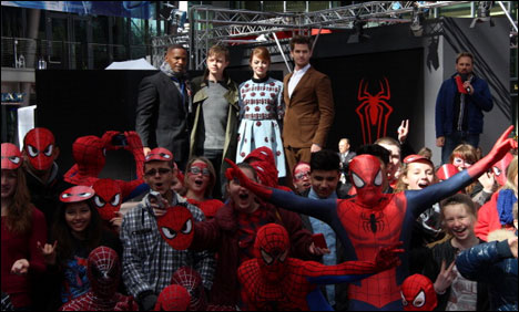 جرمنی میں دی ایمیزنگ اسپائڈر مین ٹوکا پریمیئر