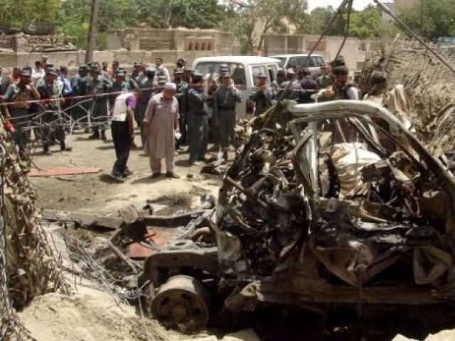 افغانستان میں دھماکے سے 7 خواتین سمیت 12 افراد ہلاک، 2 زخمی