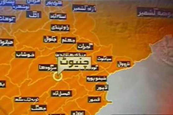 چنیوٹ: پولیس مقابلے کے بعد پانچ حملہ آور ہلاک