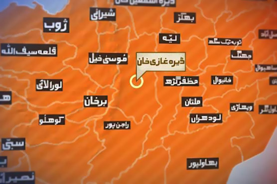 ڈیرہ غازی خان: کوہ سلیمان میں بارشوں سے ندی نالوں میں طغیانی