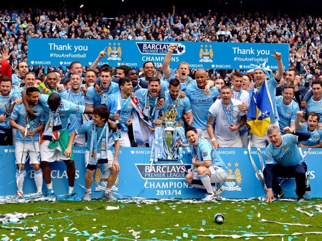انگلش فٹبال؛ چیمپئن کا تاج مانچسٹر سٹی کے سر سج گیا