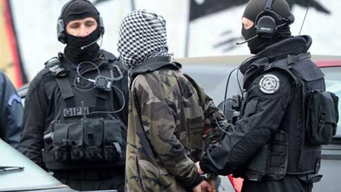 فرانس میں 6 مشتبہ جہادی گرفتار