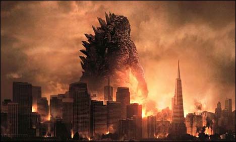 نارتھ امریکن باکس آفس پر” گوڈزیلا“ چھا گئی