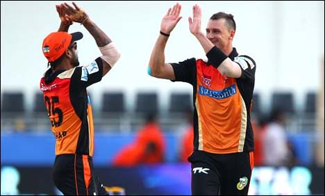 انڈین پریمیئر لیگ میں آ ج حیدرآباد راجستھان کا مقابلہ کرے گی