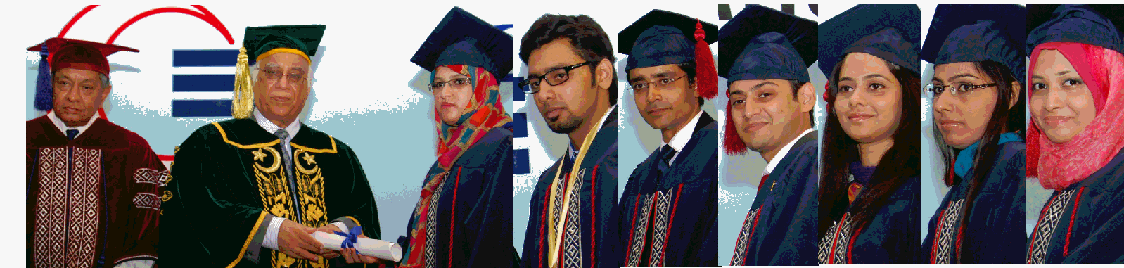 لیاقت نیشنل میڈیکل کالج کراچی کا اعزاز  MBBS میں سو فیصد نتائج 83 نئے مسیحاء میں تقسیم اسناد کی تقریب