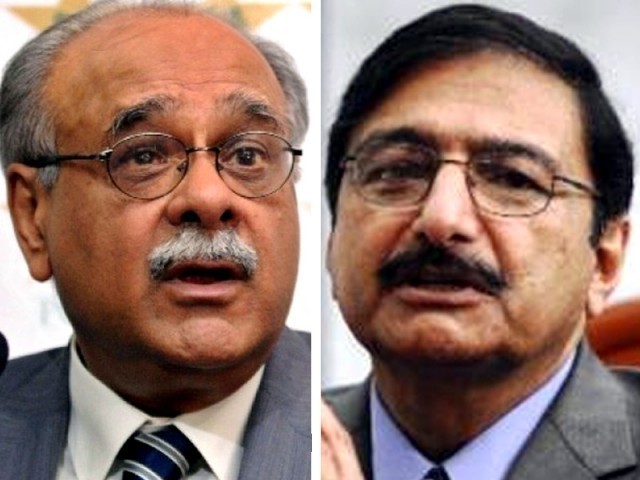 Najam Sethi, Zaka Ashraf