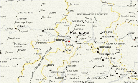 پشاور اور گردونواح میں زلزلے کے جھٹکے