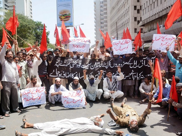 یوم مئی پر سیمینار جلوس اور ریلیاں، ملازمین کی تنخواہ میں  100  فیصد اضافے کا مطالبہ