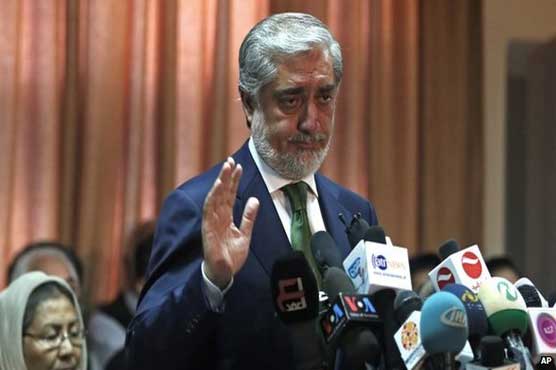 افغان صدارتی امیدوار عبداللہ عبداللہ نے الیکشن کمیشن پر فراڈ کا الزام لگا دیا