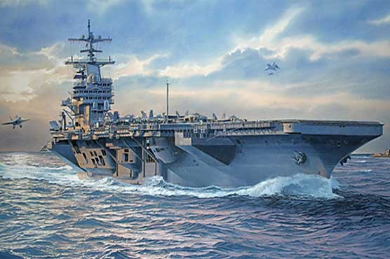 امریکا نے بحری بیڑہ جارج بش خلیج روانہ کر دیا